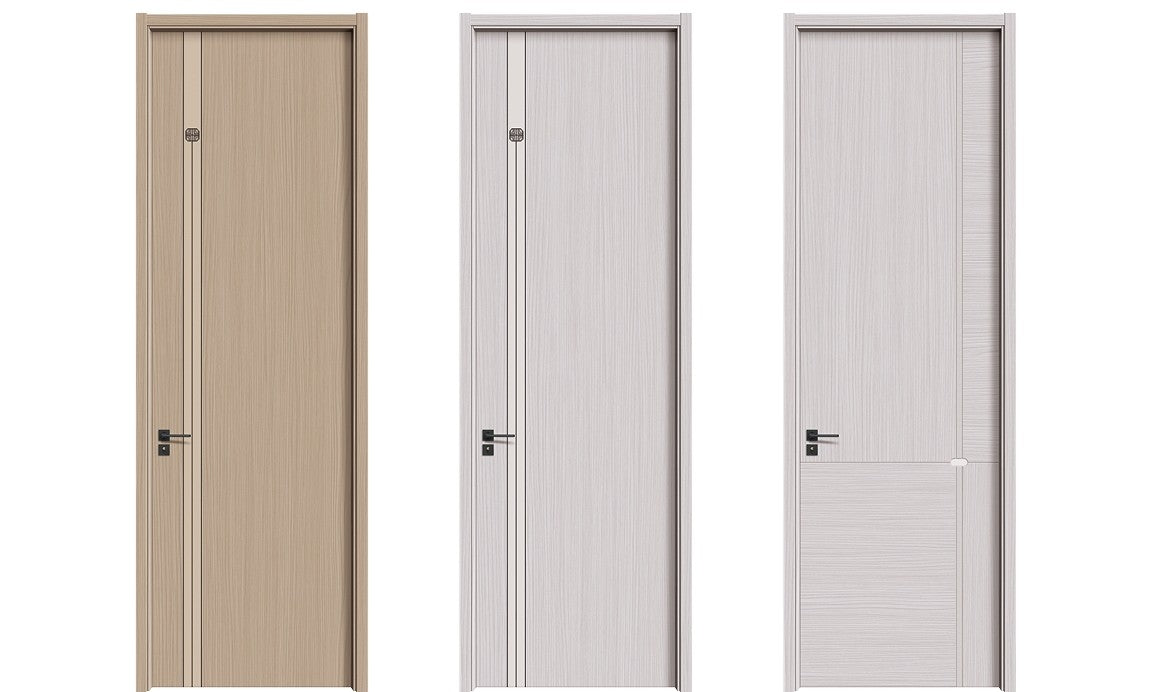 Interiérové drevene dvere s laminátovou úpravou