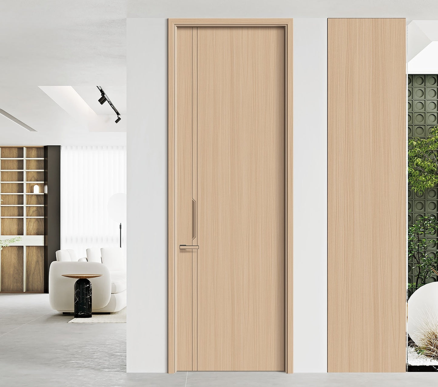 Interiérové drevene dvere s laminátovou úpravou