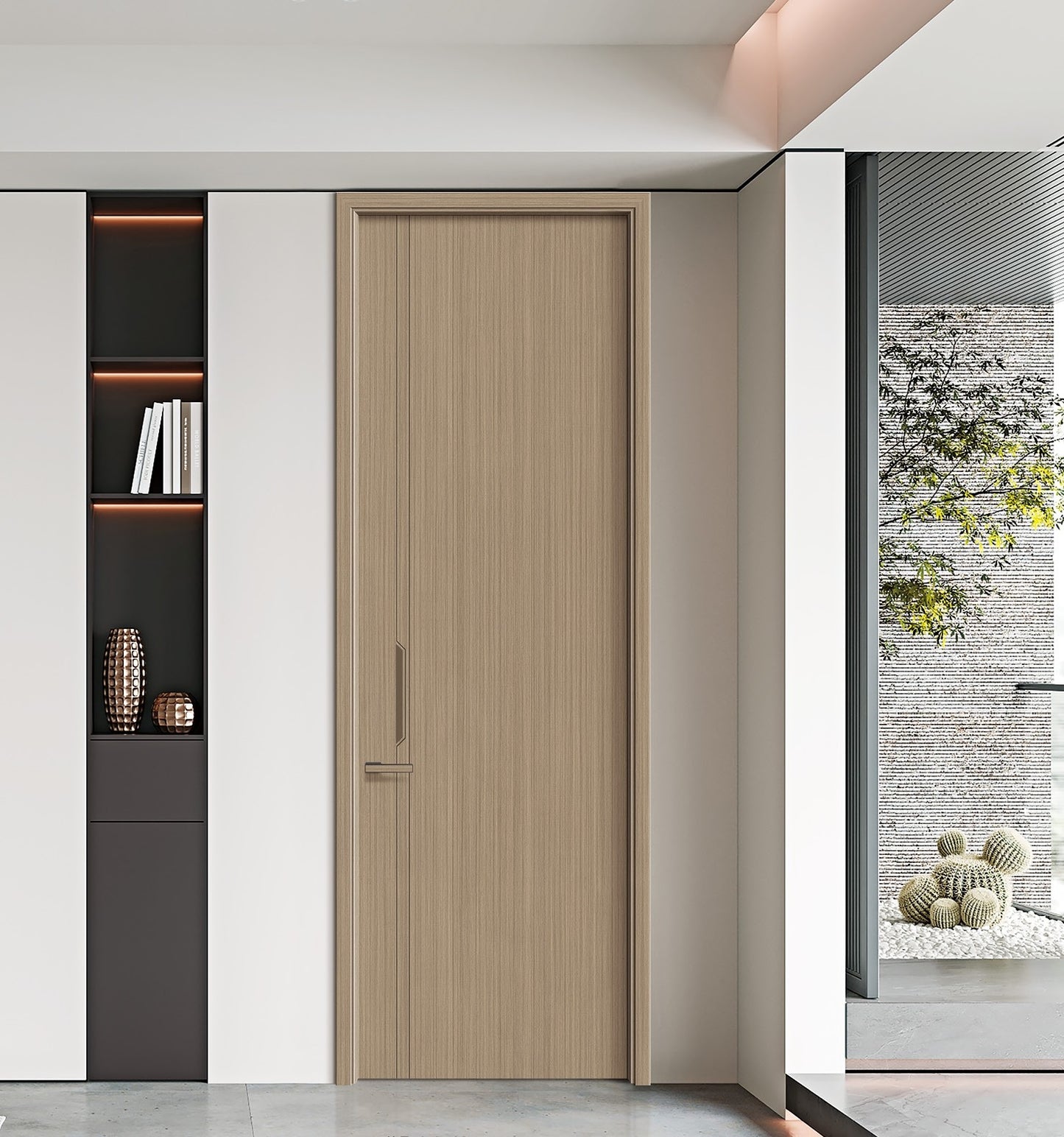 Interiérové drevene dvere s laminátovou úpravou